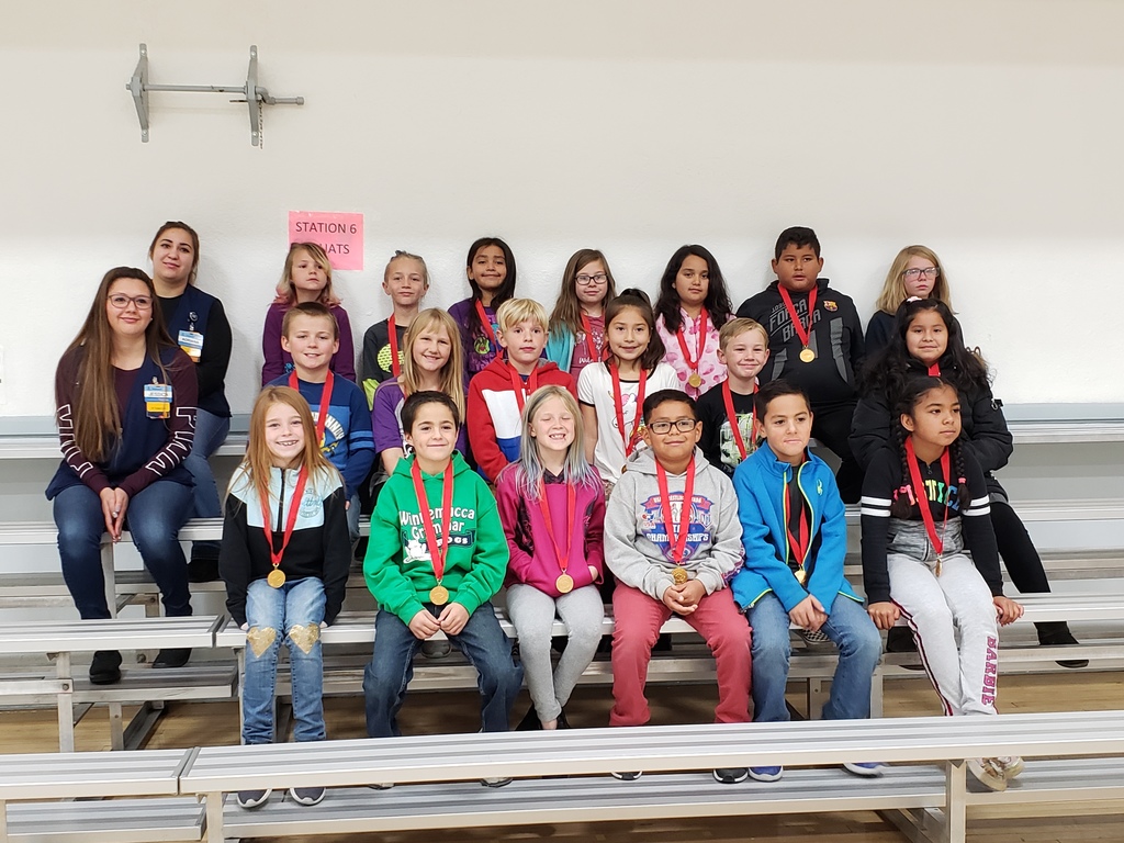 3rd Grade 100 Book Challenge Medal Recepients