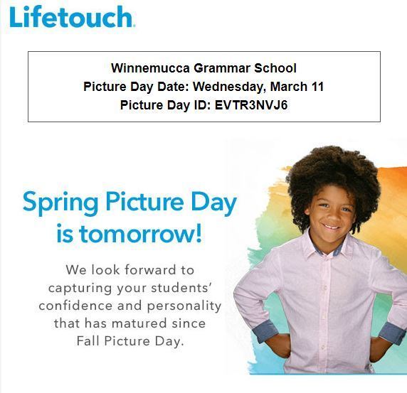Picture day flyer
