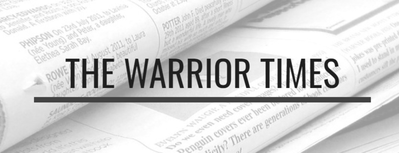 The Warrior Times banner
